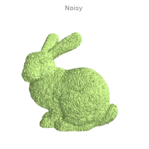 Denoising a scan: four smoothing filters