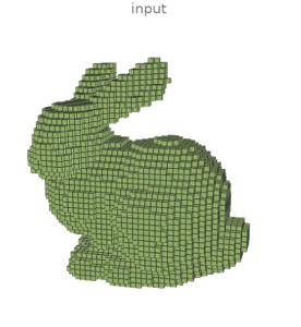 Voxel morphology